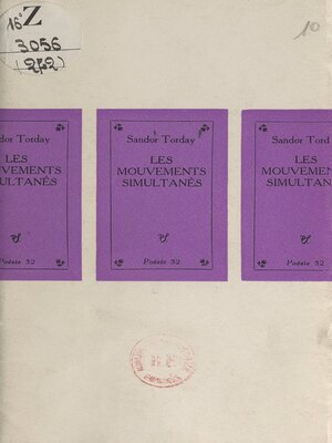 cover image of Les mouvements simultanés